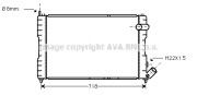 CN2042 AVA QUALITY COOLING nezařazený díl CN2042 AVA QUALITY COOLING