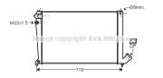 CN2105 AVA QUALITY COOLING nezařazený díl CN2105 AVA QUALITY COOLING