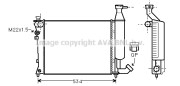 CN2149 Chladič, chlazení motoru AVA QUALITY COOLING