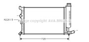 CN2181 AVA QUALITY COOLING nezařazený díl CN2181 AVA QUALITY COOLING