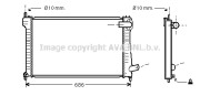 CN2182 AVA QUALITY COOLING nezařazený díl CN2182 AVA QUALITY COOLING