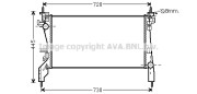 CN2266 AVA QUALITY COOLING nezařazený díl CN2266 AVA QUALITY COOLING