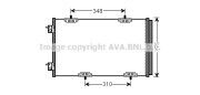 CN5290 AVA QUALITY COOLING kondenzátor klimatizácie CN5290 AVA QUALITY COOLING