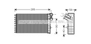 CN6239 AVA QUALITY COOLING výmenník tepla vnútorného kúrenia CN6239 AVA QUALITY COOLING