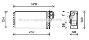 CN6279 AVA QUALITY COOLING nezařazený díl CN6279 AVA QUALITY COOLING