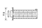 CN6306 AVA QUALITY COOLING nezařazený díl CN6306 AVA QUALITY COOLING