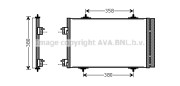 CNA5272 AVA QUALITY COOLING kondenzátor klimatizácie CNA5272 AVA QUALITY COOLING