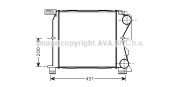 CR4096 Chladič turba AVA QUALITY COOLING