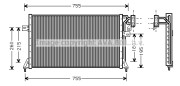 CR5018 AVA QUALITY COOLING nezařazený díl CR5018 AVA QUALITY COOLING