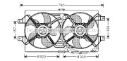 CR7507 AVA QUALITY COOLING ventilátor chladenia motora CR7507 AVA QUALITY COOLING