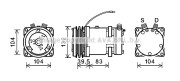 CSK007 Kompresor, klimatizace AVA QUALITY COOLING