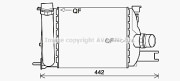 DA4013 AVA QUALITY COOLING nezařazený díl DA4013 AVA QUALITY COOLING