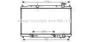 DN2319 Chladič, chlazení motoru AVA QUALITY COOLING
