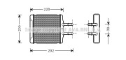 DW6027 AVA QUALITY COOLING nezařazený díl DW6027 AVA QUALITY COOLING