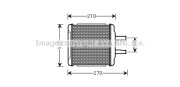 DW6088 AVA QUALITY COOLING nezařazený díl DW6088 AVA QUALITY COOLING