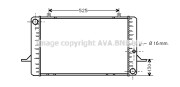 FD2049 AVA QUALITY COOLING nezařazený díl FD2049 AVA QUALITY COOLING