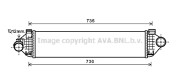 FD4474 AVA QUALITY COOLING chladič plniaceho vzduchu FD4474 AVA QUALITY COOLING