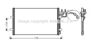 FD5367 AVA QUALITY COOLING kondenzátor klimatizácie FD5367 AVA QUALITY COOLING