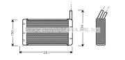 FD6116 AVA QUALITY COOLING nezařazený díl FD6116 AVA QUALITY COOLING