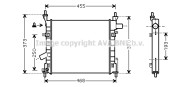 FDA2372 AVA QUALITY COOLING nezařazený díl FDA2372 AVA QUALITY COOLING