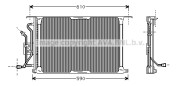 FDA5258 Kondenzátor, klimatizace AVA QUALITY COOLING