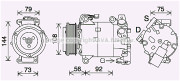 FDK636 Kompresor, klimatizace AVA QUALITY COOLING