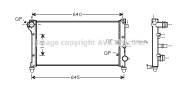 FT2292 AVA QUALITY COOLING nezařazený díl FT2292 AVA QUALITY COOLING