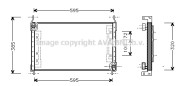 FT5194 AVA QUALITY COOLING nezařazený díl FT5194 AVA QUALITY COOLING