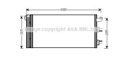 FT5406 AVA QUALITY COOLING kondenzátor klimatizácie FT5406 AVA QUALITY COOLING