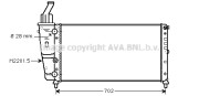 FTA2200 AVA QUALITY COOLING nezařazený díl FTA2200 AVA QUALITY COOLING