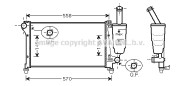 FTA2291 AVA QUALITY COOLING nezařazený díl FTA2291 AVA QUALITY COOLING