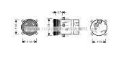 FTK198 Kompresor, klimatizace AVA QUALITY COOLING