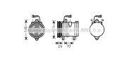 FTK367 AVA QUALITY COOLING kompresor klimatizácie FTK367 AVA QUALITY COOLING