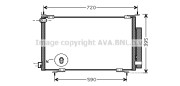 HD5201 Kondenzátor, klimatizace AVA QUALITY COOLING