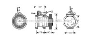 HDK181 AVA QUALITY COOLING nezařazený díl HDK181 AVA QUALITY COOLING