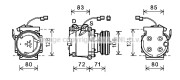 HDK246 AVA QUALITY COOLING nezařazený díl HDK246 AVA QUALITY COOLING