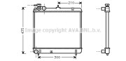 HY2051 AVA QUALITY COOLING nezařazený díl HY2051 AVA QUALITY COOLING