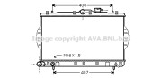 HY2088 AVA QUALITY COOLING nezařazený díl HY2088 AVA QUALITY COOLING