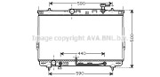 HY2110 AVA QUALITY COOLING nezařazený díl HY2110 AVA QUALITY COOLING