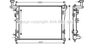 HY2180 AVA QUALITY COOLING nezařazený díl HY2180 AVA QUALITY COOLING