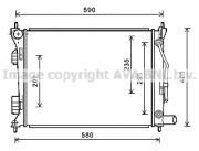 HY2276 AVA QUALITY COOLING nezařazený díl HY2276 AVA QUALITY COOLING