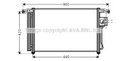 HY5175 AVA QUALITY COOLING nezařazený díl HY5175 AVA QUALITY COOLING