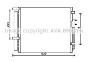 HY5343 AVA QUALITY COOLING nezařazený díl HY5343 AVA QUALITY COOLING