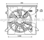 HY7557 AVA QUALITY COOLING nezařazený díl HY7557 AVA QUALITY COOLING