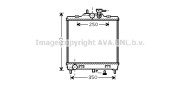 KA2064 AVA QUALITY COOLING nezařazený díl KA2064 AVA QUALITY COOLING