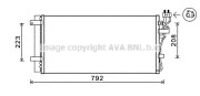 KA5148 AVA QUALITY COOLING nezařazený díl KA5148 AVA QUALITY COOLING