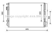 KA5207 AVA QUALITY COOLING nezařazený díl KA5207 AVA QUALITY COOLING