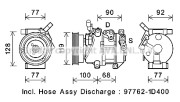 KAK267 AVA QUALITY COOLING kompresor klimatizácie KAK267 AVA QUALITY COOLING