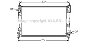 LC2096 AVA QUALITY COOLING nezařazený díl LC2096 AVA QUALITY COOLING