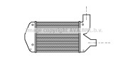 LC4001 AVA QUALITY COOLING chladič plniaceho vzduchu LC4001 AVA QUALITY COOLING